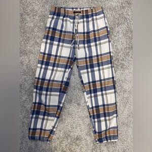 Andrew Scott Plaid Men's Lounge Pants in Size Small